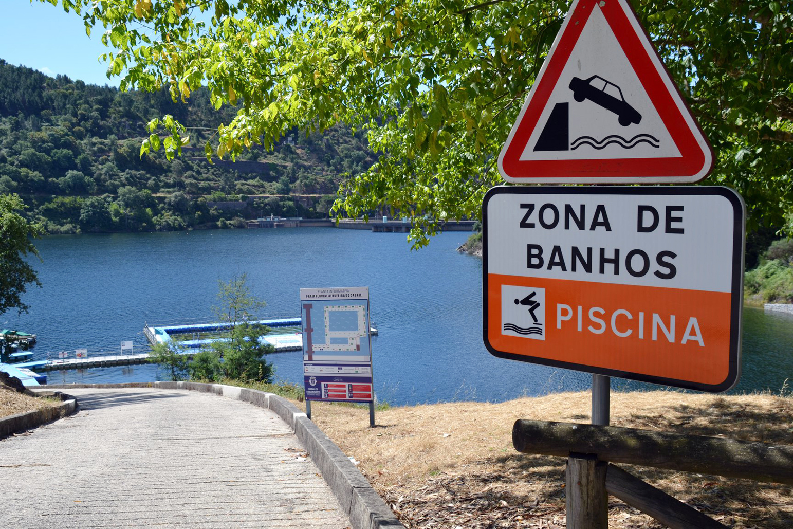 Praia Fluvial do Cabril com “Qualidade de Ouro”